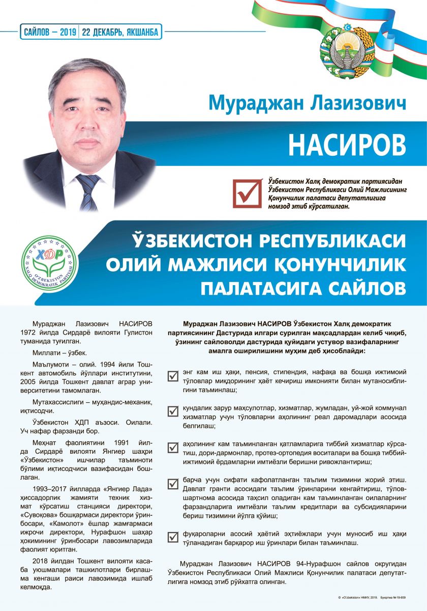 Насиров Мураджан Лазизович